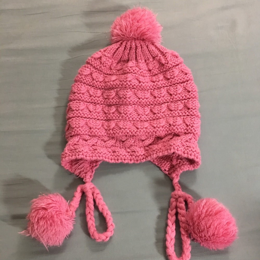 Pink cute hat